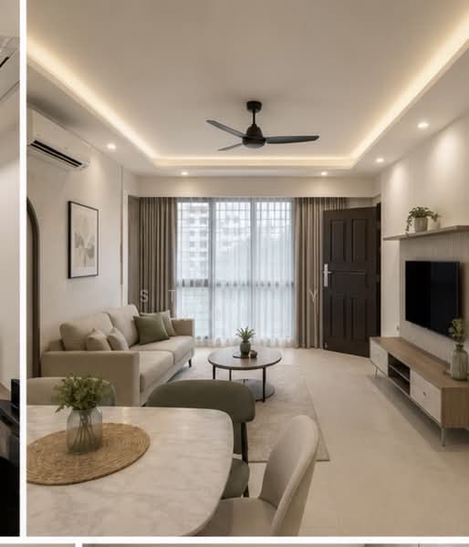 1 Saint George's Road, 1 Saint George's Road, 3 Bedrooms, 883 sqft, HDB Flat For Sale, by Stanley Wong, 500092160 - Living Room - PropertyGuru.com.sg