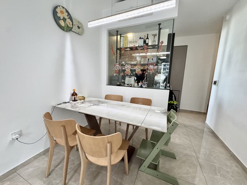 Parc Clematis, 8 Jalan Lempeng, 3 Bedrooms, 915 sqft, Condominium For Rent, by Cedric Chan, 500092208 - Dining Room - PropertyGuru.com.sg