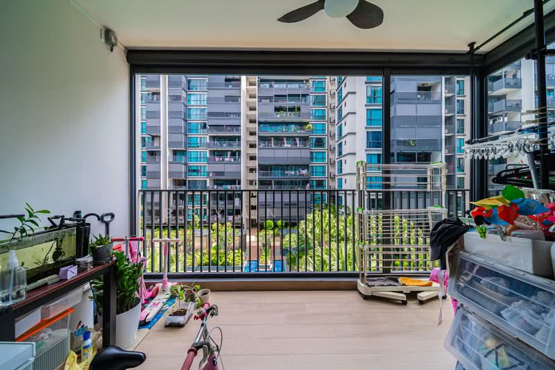 Treasure at Tampines Condominium For Sale at S$ 1,780,000 | PropertyGuru Singapore - Balcony