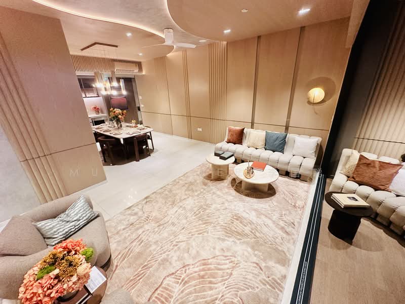 Pinery Residences, Tampines Street 94, 4 Bedrooms, 1,389 sqft, Condominium For Sale, by Murphy Lee, 500092236 - Living Room - PropertyGuru.com.sg