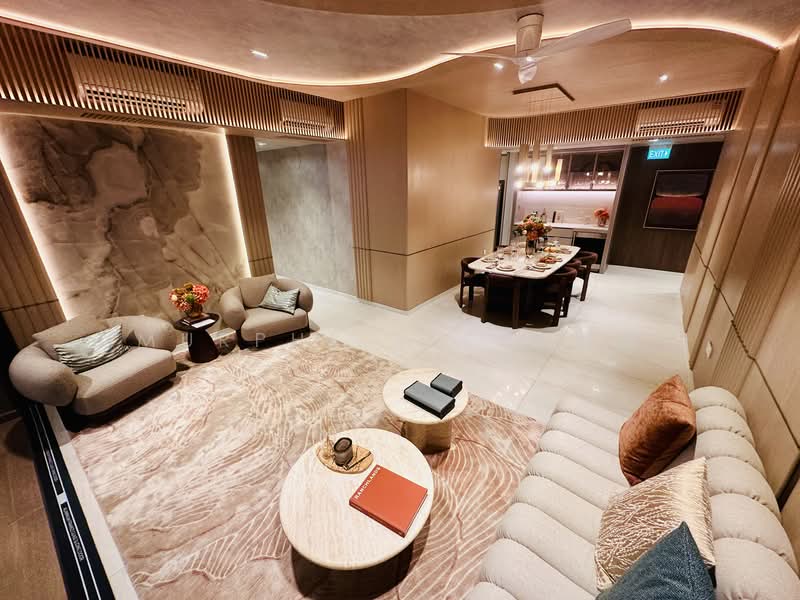 Pinery Residences, Tampines Street 94, 4 Bedrooms, 1,389 sqft, Condominium For Sale, by Murphy Lee, 500092236 - Living Room - PropertyGuru.com.sg