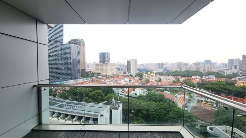 Concourse Skyline Condominium For Sale at S$ 2,390,000 | PropertyGuru Singapore - Balcony