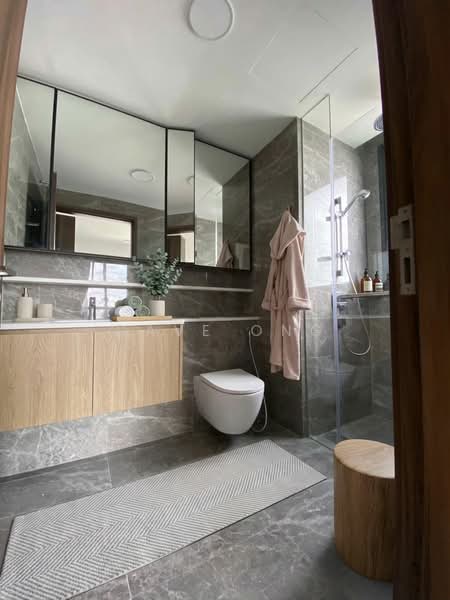 Lentor Modern, Lentor Central, 3 Bedrooms, 1,109 sqft, Condominium For Sale, by Dave Ong, 500092307 - Bathroom - PropertyGuru.com.sg