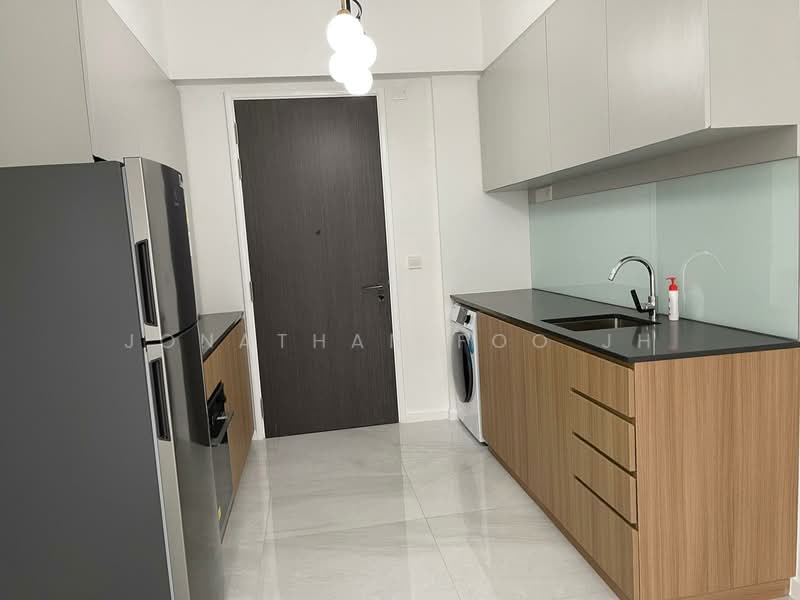 Rezi 24, 39 Lorong 24 Geylang, 1 Bedroom, 452 sqft, Condominium For Rent, by Jonathan Foo JH, 500092355 - Kitchen - PropertyGuru.com.sg