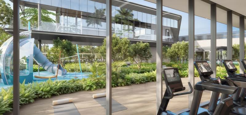 Vela Bay, Bayshore Road, 3 Bedrooms, 1,033 sqft, Condominium For Sale, by Helen Yap, 500092416 - Gym - PropertyGuru.com.sg