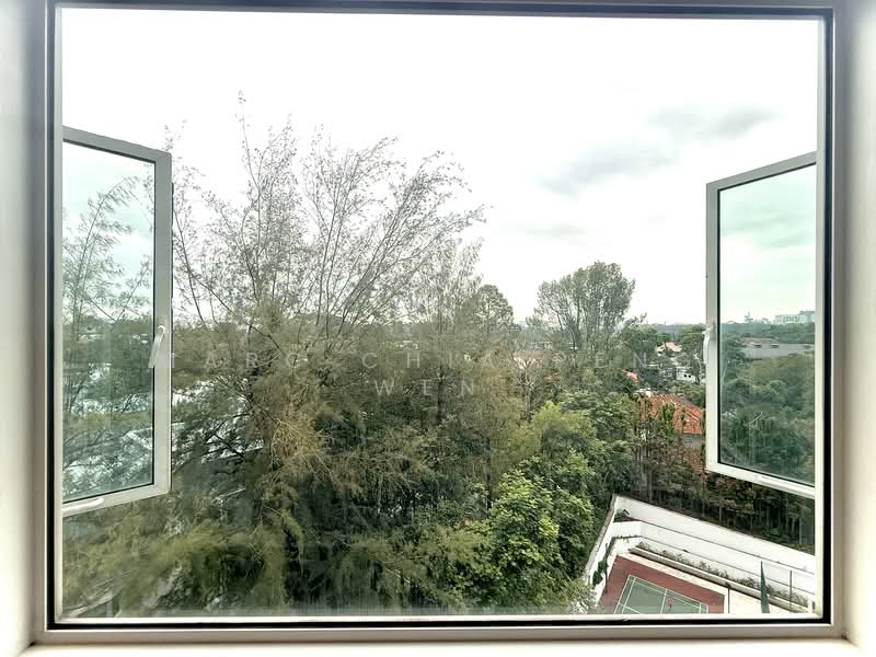 The Cascadia Condominium For Sale at S$ 2,999,999 | PropertyGuru Singapore - View from master bedroom 