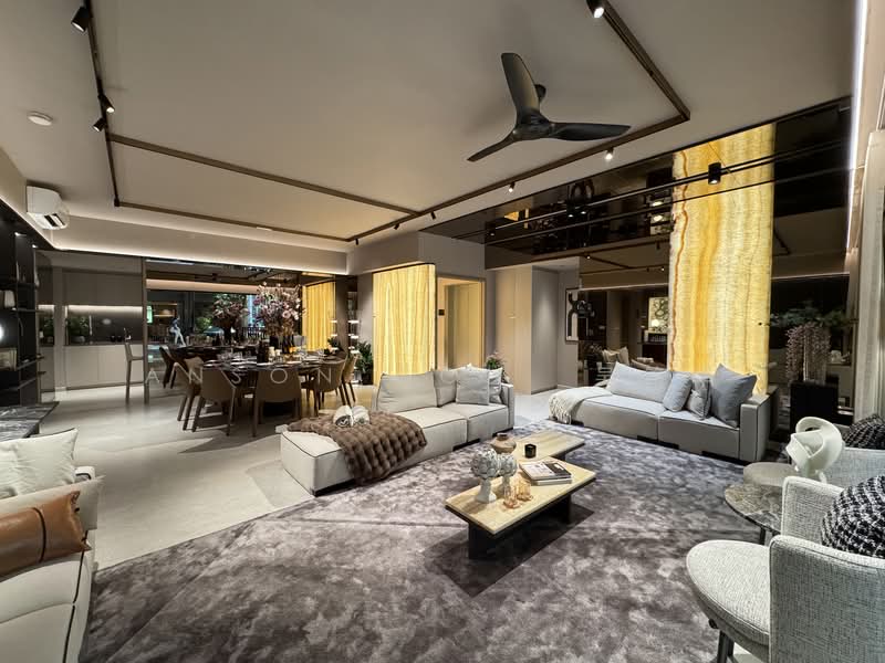 River Modern Condominium For Sale at S$ 5,995,000 | PropertyGuru Singapore - Living Room