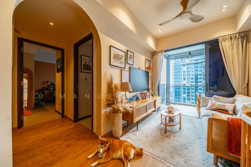 Parc Riviera Condominium For Sale at S$ 1,418,000 | PropertyGuru Singapore - Living Room