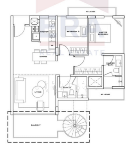 Bliss@Kovan, 2 Simon Lane, 2 Bedrooms, 1,765 sqft, Apartment For Rent, by Tricia Arifin, 500092710 - PropertyGuru.com.sg