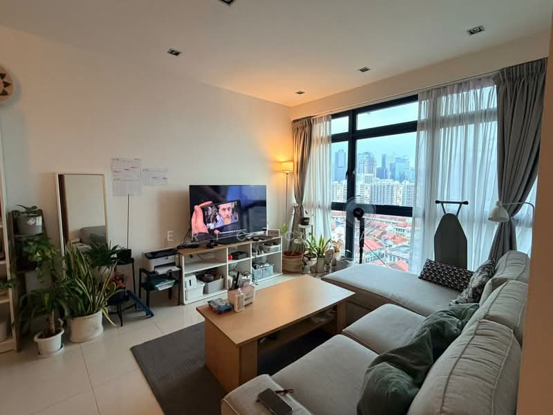 City Square Residences, 10 Kitchener Link, 2 Bedrooms, 872 sqft, Condominium For Rent, by Eric Chia, 500092795 - Living Room - PropertyGuru.com.sg