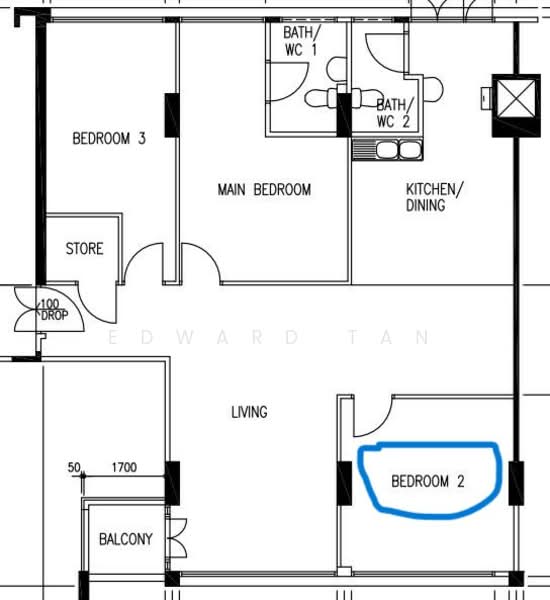 185 Bukit Batok West Avenue 6, 185 Bukit Batok West Avenue 6, Room Rental, 147 sqft, HDB Flat For Rent, by Edward Tan, 500092827 - PropertyGuru.com.sg