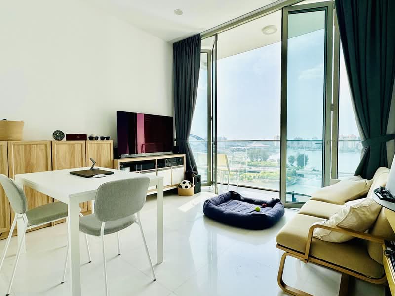 Kallang Riverside, 51 Kampong Bugis, 3 Bedrooms, 1,432 sqft, Condominium For Sale, by Cheryl Aw, 500092857 - Living Room of Main Unit - PropertyGuru.com.sg