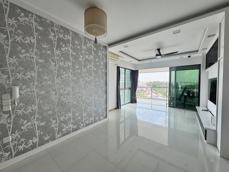Double Bay Residences, 21B Simei Street 4, 4 Bedrooms, 1,561 sqft, Condominium For Rent, by Jolene Zhong, 500092864 - Living Room - PropertyGuru.com.sg