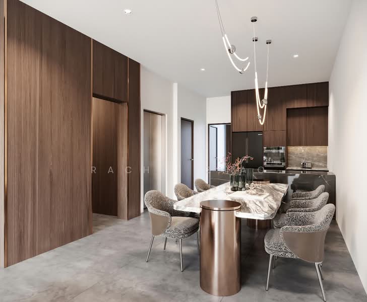 D15 Opera Estate 全新永久地契排屋|带阁楼+电梯 Terraced House For Sale at S$ 5,850,000 | PropertyGuru Singapore - Dining Room