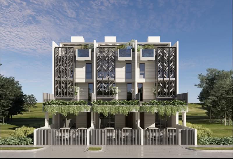 Chevron Collection|永久地契豪华排屋|带电梯+无边际泳池|第15区 Terraced House For Sale at S$ 7,500,000 | PropertyGuru Singapore - Exterior