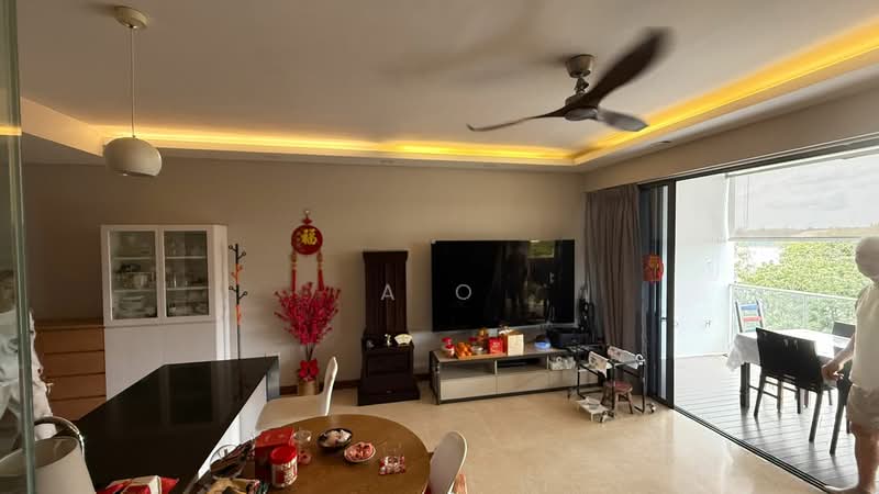 Waterfront Isle Condominium For Sale at S$ 2,588,888 | PropertyGuru Singapore - Living Room