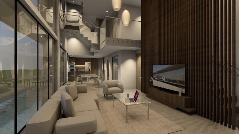 ⭐️⭐️LANDED7772⭐️ A pair of Brand New Semi-D @ Frankel Estate Semi-Detached House For Sale at S$ 8,880,000 | PropertyGuru Singapore - Living Room