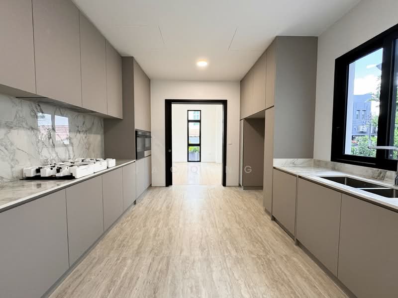 Brand New Freehold Detached Near Henry Park Primary | 4-Car Parking | Spacious Bedrooms Detached House For Sale at S$ 19,788,888 | PropertyGuru Singapore - Kitchen