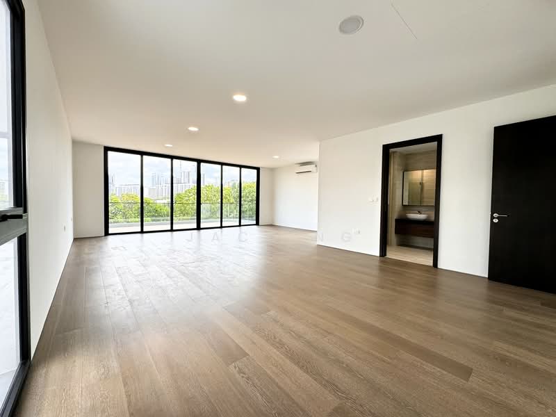 Brand New Freehold Detached Near Henry Park Primary | 4-Car Parking | Spacious Bedrooms Detached House For Sale at S$ 19,788,888 | PropertyGuru Singapore - Living Room