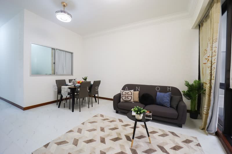 $1,3xx PSF in a $2,7xx PSF Lentor District — The Lentor Mismatch with 5% Rental Yield! Condominium For Sale at S$ 1,388,888 | PropertyGuru Singapore - Living Room