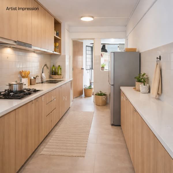 Artist Impression - Kitchen