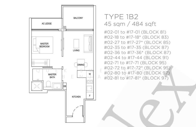 The Florence Residences Condominium For Sale at S$ 880,000 | PropertyGuru Singapore