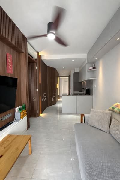 The Florence Residences Condominium For Sale at S$ 880,000 | PropertyGuru Singapore - Living Room
