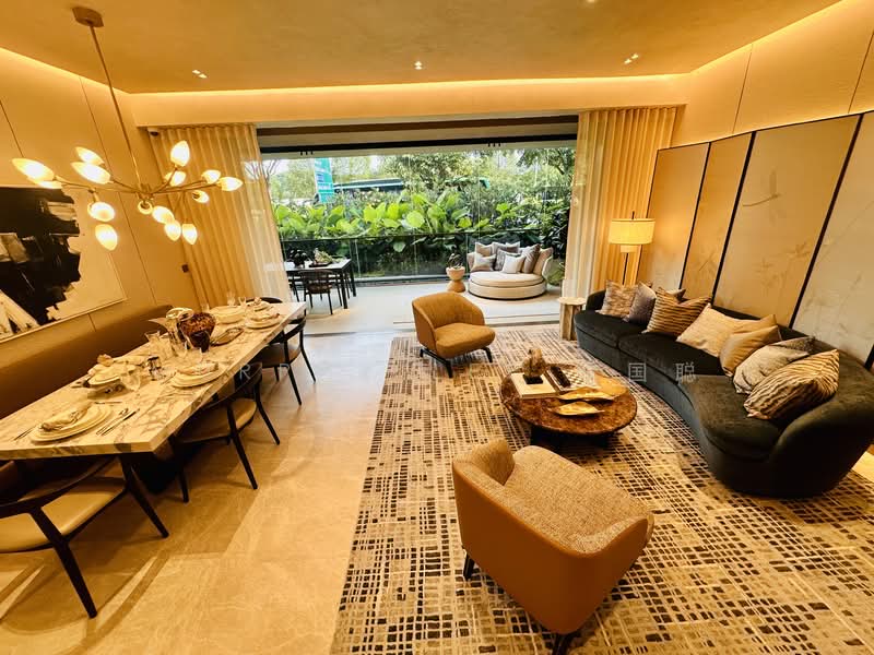 Aurea Condominium For Sale at S$ 2,658,600 | PropertyGuru Singapore - Living Room