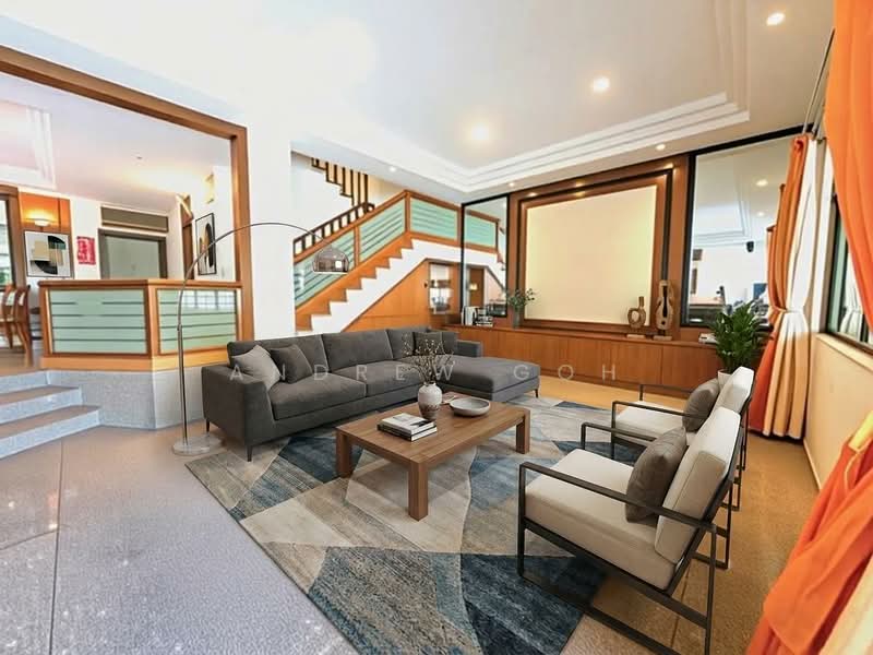 ⭐️LAST REMAINING⭐️LAST OFFER $7.XXM⭐️GOODMAN ENCLAVE⭐️仅此一席⭐️, GOODMAN | 330M MRT | 6 ROOMS | BUNGALOW ZONE, East Coast / Marine Parade, 6 Bedrooms, 4,300 sqft, Semi-Detached House For Sale, by Andrew Goh, 500093136 - Living Room - PropertyGuru.com.sg