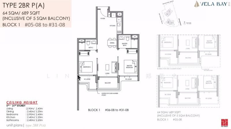 Vela Bay Condominium For Sale at S$ 1,700,000 | PropertyGuru Singapore