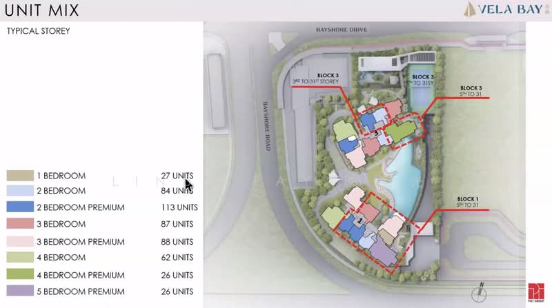 Vela Bay, 1 Bayshore Walk, Bedok / Upper East Coast, 5 Bedrooms, 1,582 sqft, Condominium For Sale, by Linus Tay 郑荣光, 500093167 - Exterior - PropertyGuru.com.sg