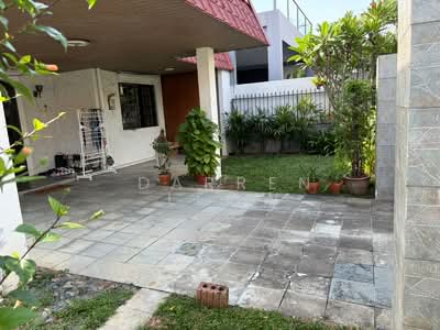 For Sale - RARE 10m Wide Frontage Corner Terrace Serangoon Garden Estate