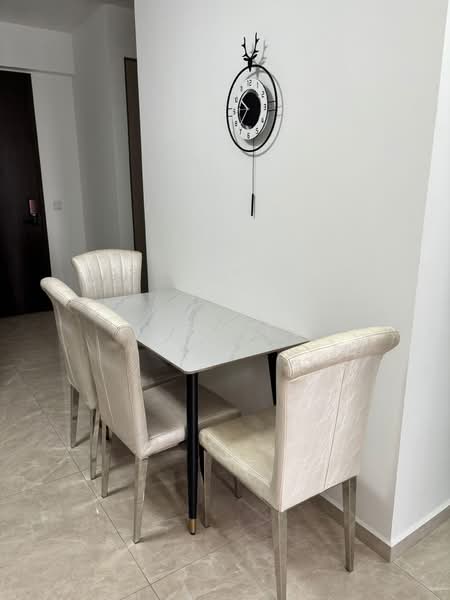 Parc Clematis, 8A Jalan Lempeng, 2 Bedrooms, 743 sqft, Condominium For Rent, by Gin Lee, 500093190 - Dining Room - PropertyGuru.com.sg