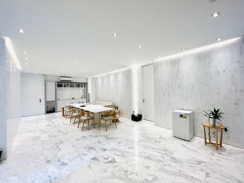 Eng Kong Terrace Shophouse Shophouse For Sale at S$ 3,880,000 | PropertyGuru Singapore - Dining Room with pantry