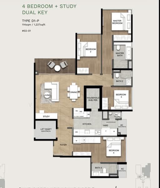 Freehold apartment @ Joo Chiat Apartment For Sale at S$ 2,993,000 | PropertyGuru Singapore