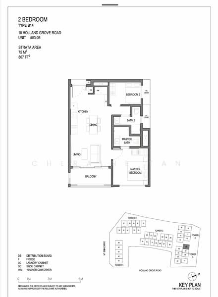 Parksuites, 18 Holland Grove Road, 2 Bedrooms, 807 sqft, Condominium For Rent, by Cheraine Tan, 500093312 - Kitchen - PropertyGuru.com.sg