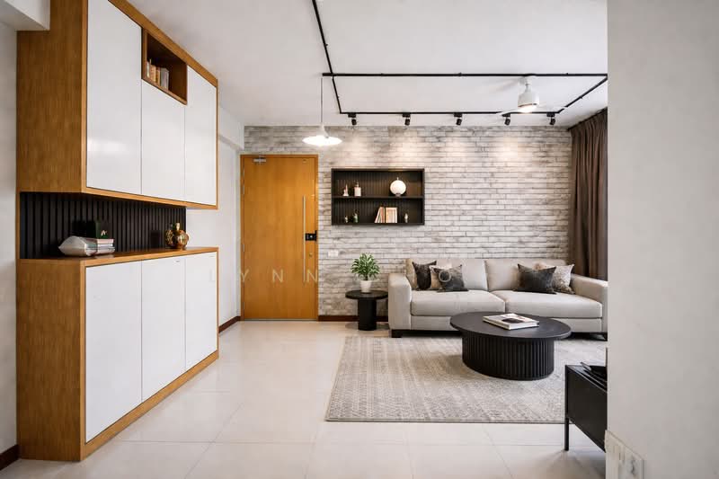 Living room with AI layout