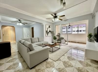 For Sale - No extension 10mins walk to MRT 5rm Flat with 4 Bedrooms in District 19 Hougang