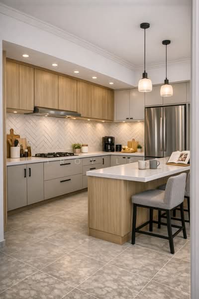 367 Woodlands Avenue 5 HDB Flat For Sale at S$ 838,000 | PropertyGuru Singapore - Kitchen_artist impression