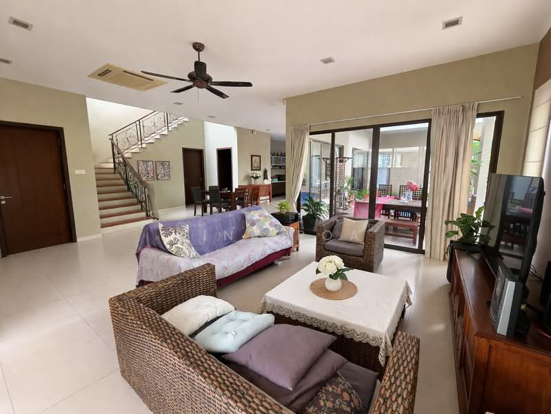 Woodlands park Semi-Detached House For Sale at S$ 5,900,000 | PropertyGuru Singapore - Living Room