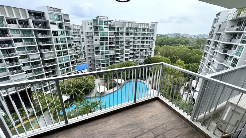 Ripple Bay Condominium For Sale at S$ 1,180,000 | PropertyGuru Singapore - Balcony