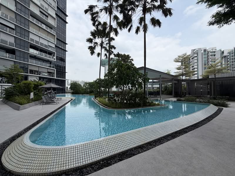 The Poiz Residences Condominium For Sale at S$ 1,050,000 | PropertyGuru Singapore - Lagoon Pool