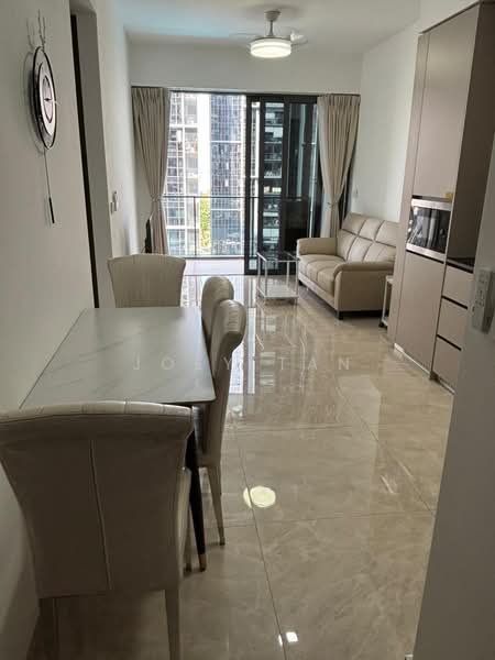Parc Clematis, 8F Jalan Lempeng, 2 Bedrooms, 743 sqft, Condominium For Rent, by Joey Tan, 500093507 - Living Room - PropertyGuru.com.sg