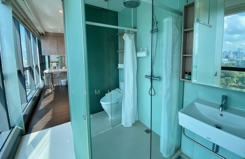 One North Bridge, 1 North Bridge Road, Studio, 398 sqft, Apartment For Rent, by Yammie Ho, 500093543 - Bathroom - PropertyGuru.com.sg