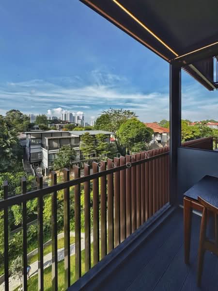 KI Residences At Brookvale Condominium For Sale at S$ 1,599,999 | PropertyGuru Singapore - Balcony
