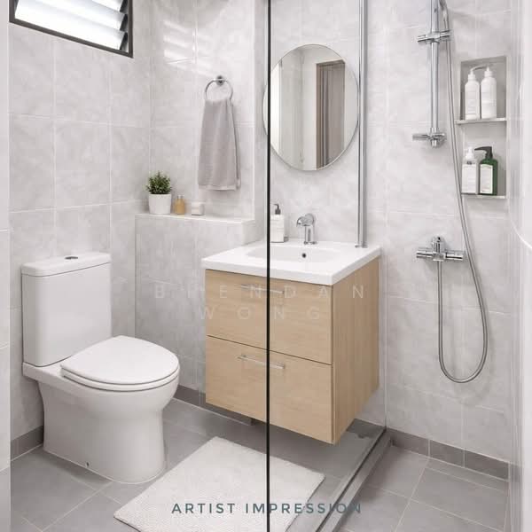 235 Bukit Panjang Ring Road HDB Flat For Sale at S$ 500,000 | PropertyGuru Singapore - Bathroom