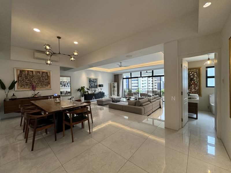 Regency Park Condominium For Sale at S$ 9,280,000 | PropertyGuru Singapore - Living Room