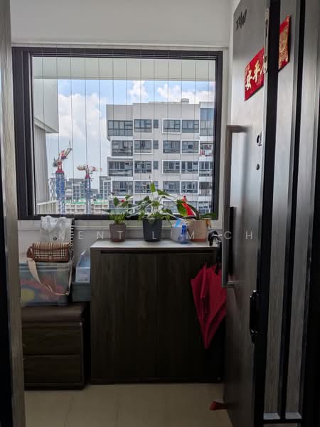 Lush Acres Executive Condominium For Sale at S$ 1,760,000 | PropertyGuru Singapore - Balcony- Entrance