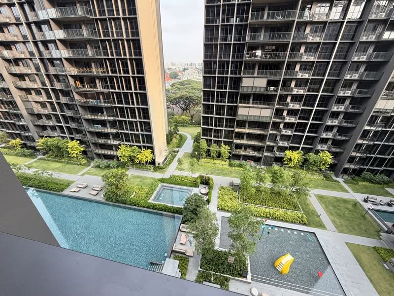 Tembusu Grand, 98 Jalan Tembusu, 2 Bedrooms, 743 sqft, Condominium For Rent, by Kenneth Lim CT, 500093772 - View from balcony - PropertyGuru.com.sg