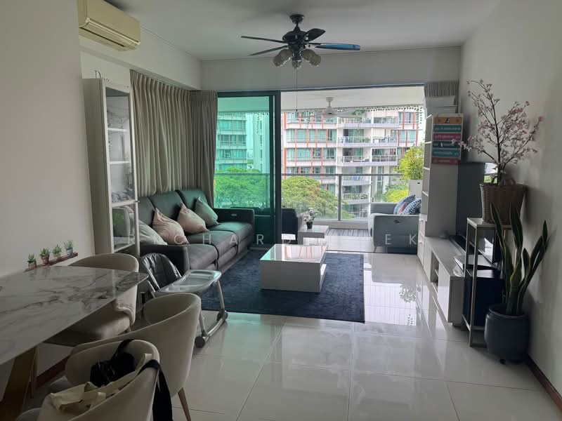 Double Bay Residences Condominium For Sale at S$ 2,280,000 | PropertyGuru Singapore - Living Room